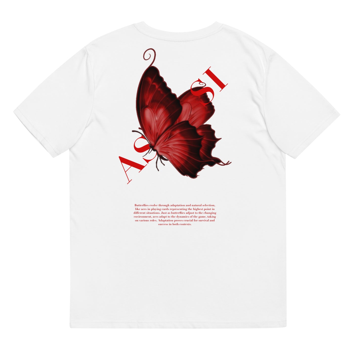 T-shirt unisexe papillon Assi