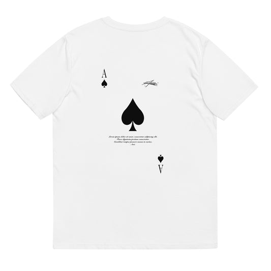 Assi of spades unisex t-shirt