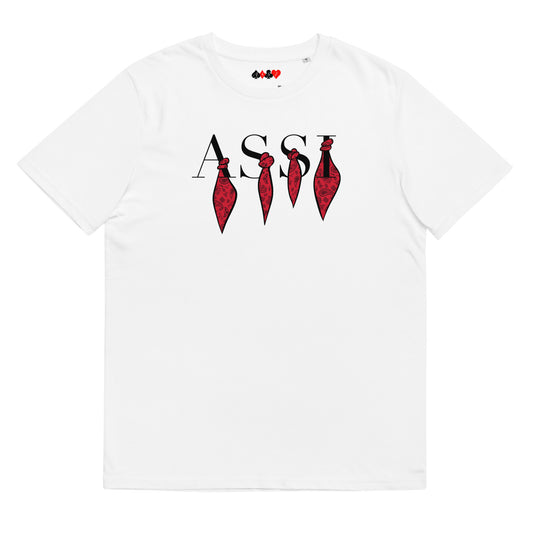 Assi red bandanas unisex t-shirt